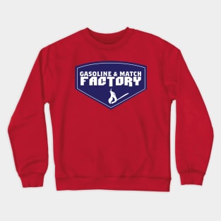 Cars: The Old Gasoline and Match Factory Crewneck Sweatshirt